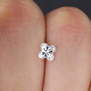 Floral Shape Step Cut Loose Diamond