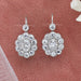 [Oval Cut Drop and Dangle Earrings]-[Ouros Jewels]