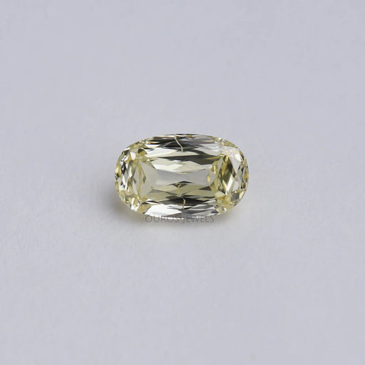 Vivid Yellow Old Mine Cushion Cut Diamond